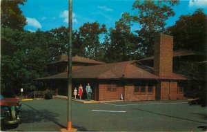 Battle Creek Michigan M.E.A. Camp 1950s Roadside Cook Postcard 21-12406