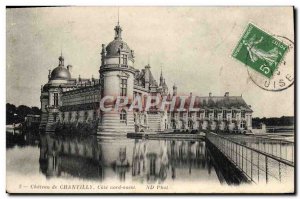 Old Postcard Chateau De Chantilly North Coast West