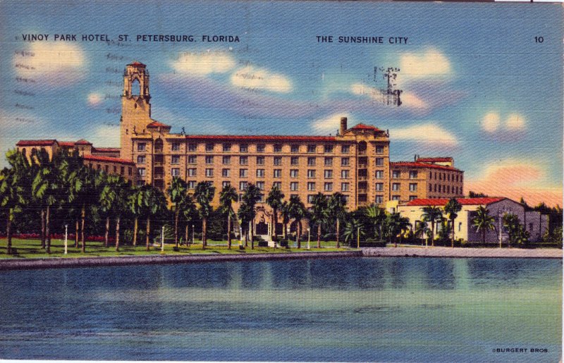 [ Linen] US Florida St. Petersburg - Vinoy Park Hotel