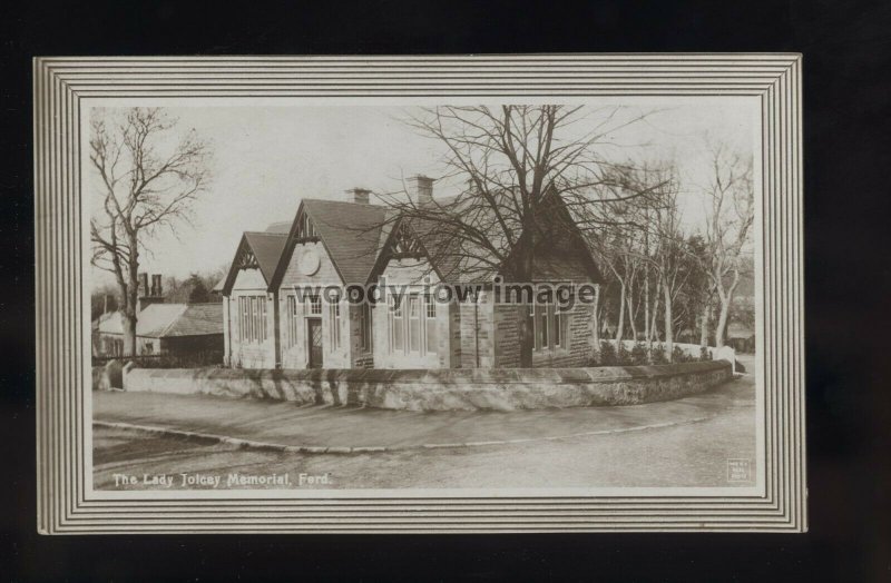 TQ3466 - Wiltshire - The Lady Jolcey Memorial School ?? Ford - postcard