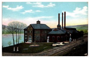 Antique City Water Works, Wheeling, WV Postcard