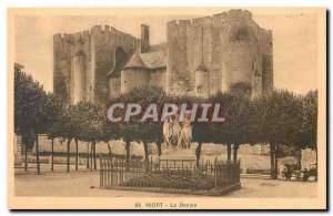 Old Postcard Niort Donjon