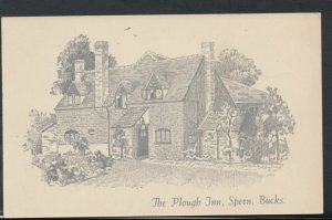 Buckinghamshire Postcard - The Plough Inn, Speen     RS9975