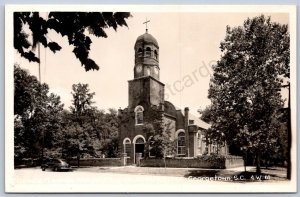 K47/ Georgetown South Carolina RPPC Postcard c40s Cline Prince George Church 30