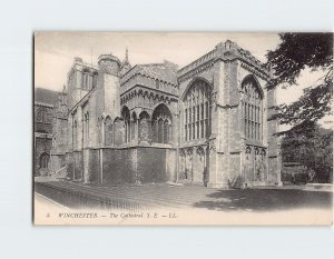 Postcard The Cathedral South East Winchester England