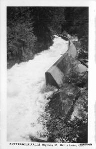 1956 Buttermilk Farms Highway 35 Halls Lake Ontario Canada RPPC real photo 9317