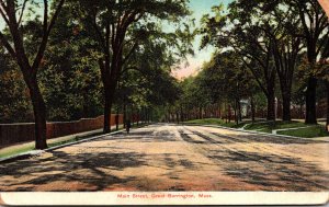 Massachusetts Great Barrington Main Street 1909