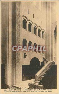 Postcard Sens Yonne Old Monastery of the Nativity Church of Religious