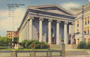 Ohio Dayton Old Court House 1953 Curteich