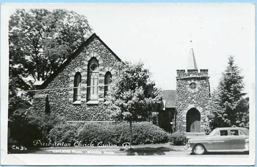 PA - Canton. Presbyterian Church    *RPPC