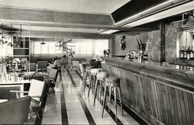 spain, PALMA DE MALLORCA, Balearic Islands, Gran Hotel Augusta (1950s) RPPC