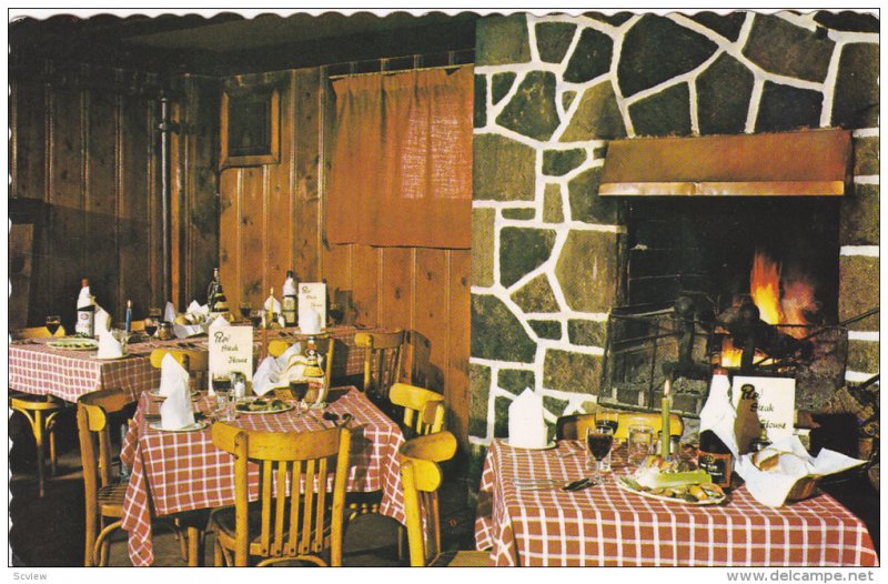 Pep Steak House, Ste. Adele en Haut, Province of Quebec, Canada, PU-1988