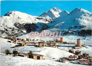 Postcard Modern Sestriere 2035 m Panorama dal Fraiteve