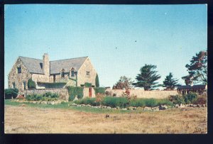 Kennebunkport, Maine/ME Postcard, 'Rocky Pastures', Home Of Kenneth Roberts
