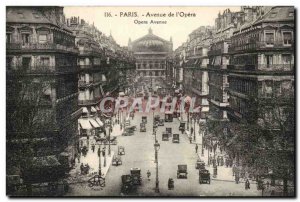 Paris - 8 Avenue L & # 39Opera - Old Postcard