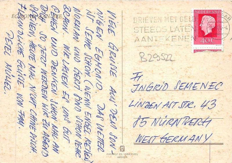B29522 Egmond Aan Zee netherlands