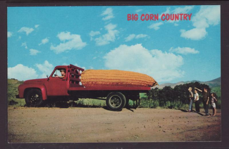 Big Corn Country,Exaggerated Corn on Truck