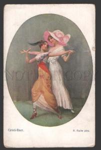 113607 Grisli-Baer DANCE of Two Ladies by FUCHS Vintage PC