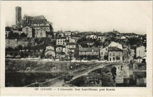 CPA LIMOGES - L'Abbessaille. Pont St-Etienne pont Romain (122506)