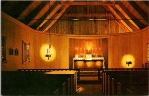 Michigan Mackinac City Historis Fort Michilimackinac Interior Of Church