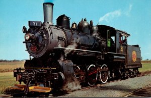 Trains Locomotive Old Number 31 Strasburg Railroad Pennsylvania