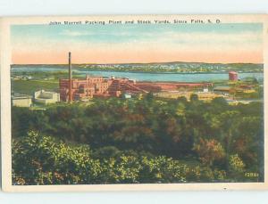 Unused Linen FACTORY SCENE Sioux Falls South Dakota SD c6836