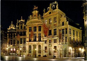 Belgium Brussel Market Place The Star The Swan The Golden Tree