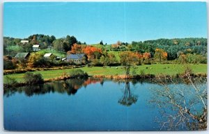 Postcard - A Tough Of Fall, New England countryside - New England