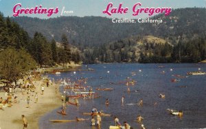 Greetings from Lake Gregory California Vacation Spot for Water & Beach Sports