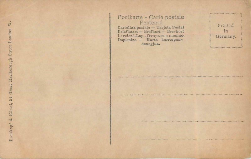 German composer Postcard Ferdinand Hiller portrait