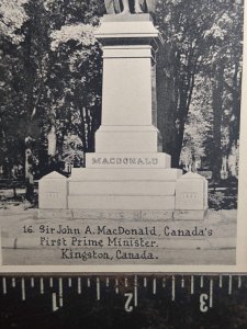 Postcard - Sir John A. MacDonald, Canada's First Prime Minister - Canada