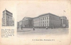 Washington DC Patent Office Street View Antique Postcard K88338