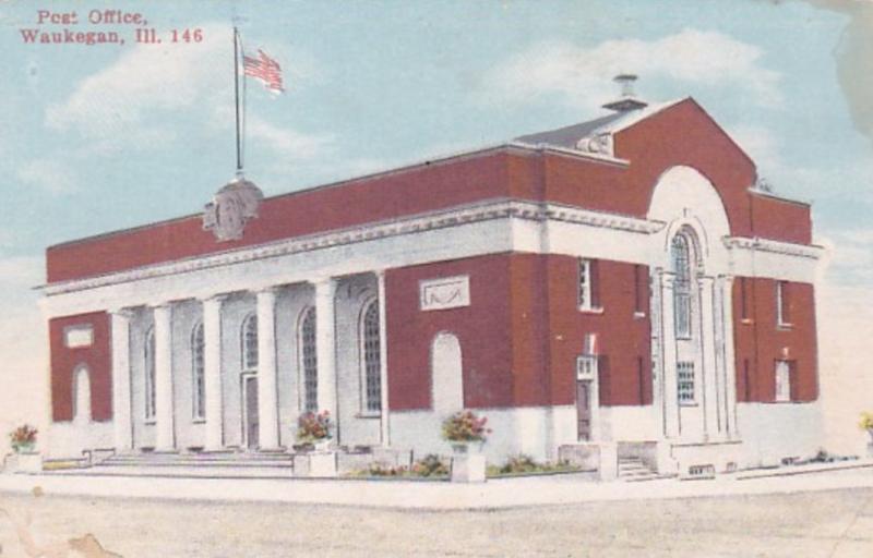 Illinois Waukegan Post Office