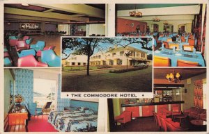 Commodore Hotel Instow Devon Interior 1970s PB Postcard