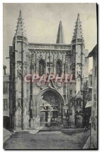 Old Postcard Avignon L & # 39Eglise Saint Pierre