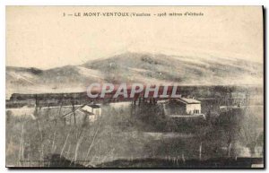 Old Postcard Mont Ventoux Vaucluse