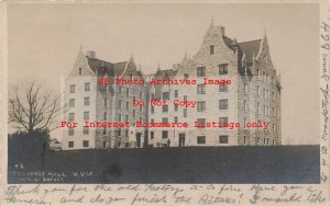 VT, Burlington, Vermont, RPPC, University Converse Hall, 1906 PM, Photo
