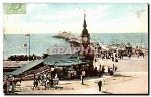 Great Britain Great Britain Old Postcard Brighton Palace Pier and Aquarium