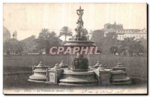 Old Postcard Nice La Fontaine des Amours