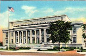 Postcard COURT HOUSE SCENE Cedar Rapids Iowa IA AK3040