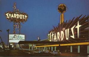 Stardust Hotel Las Vegas NV Nevada Resort Lido c1976 Vintage Postcard