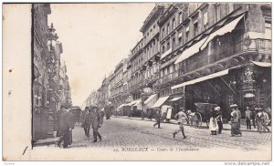 BORDEAUX, Gironde, France, 1900-1910's; Cours De L'Intendance, Charbons Cory