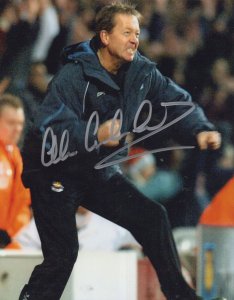 Alan Curbishley West Ham FC Manager Giant 10x8 Hand Signed Photo