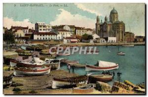 Saint Raphael - The Port - Old Postcard