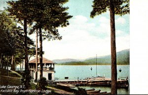 New York Lake George Kattskill Bay From Horicon Lodge