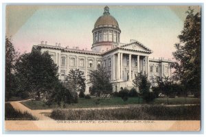 c1910 Exterior View Oregon State Capitol Building Salem Oregon Unposted Postcard