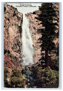 1907-10 Bridal Veil Falls, Yosemite Vally, California. Postcard F126E