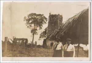 RPPC, Old Panama Feb 11th 1913, Frank L Small