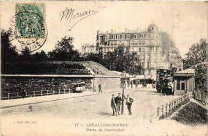 CPA Levallois Perret Porte de Courcelles (1315265)