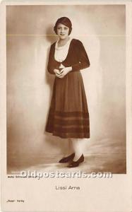 Lissi Arna Theater Actor / Actress Unused 